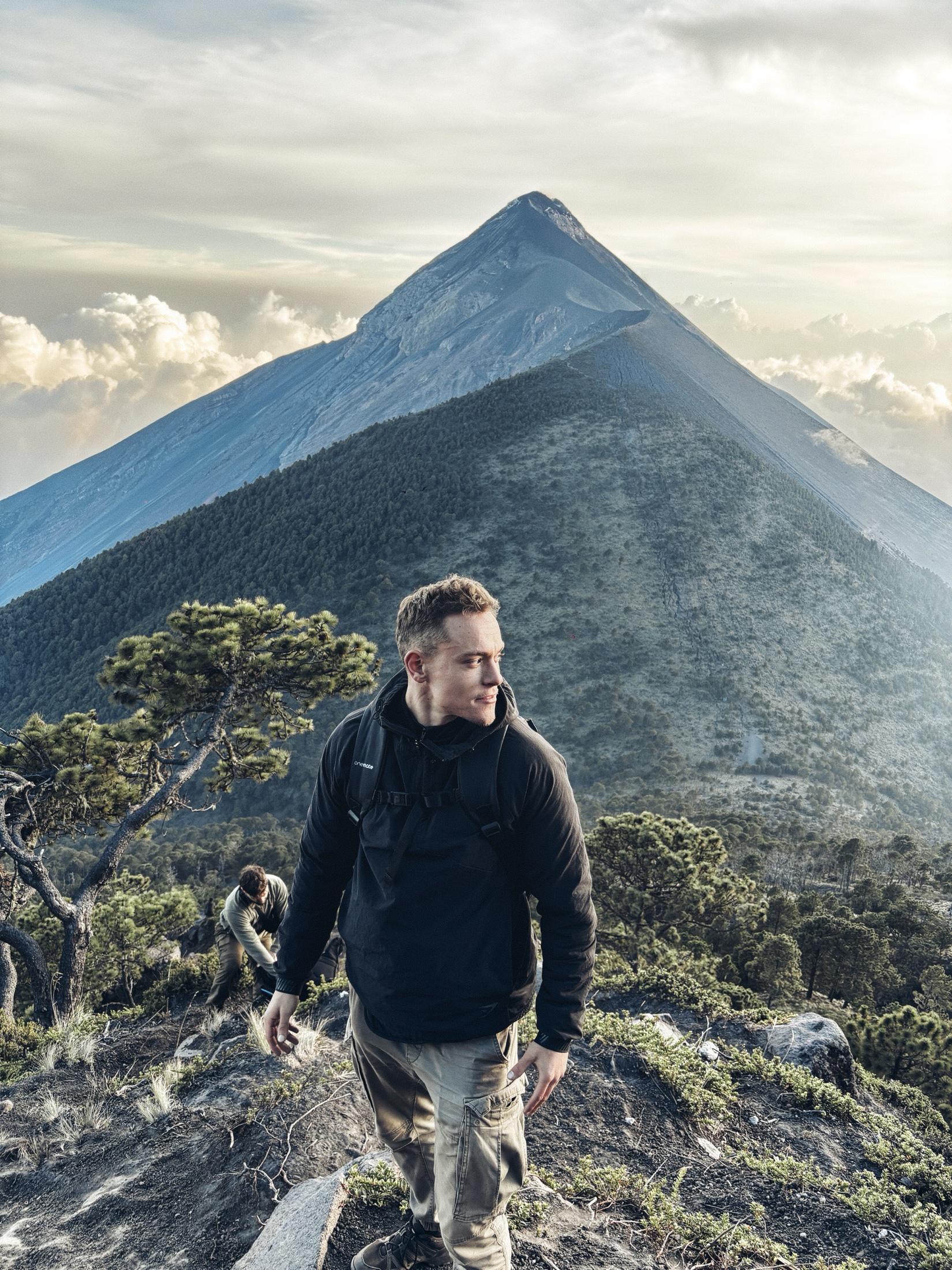Kwin während einer Bergtour